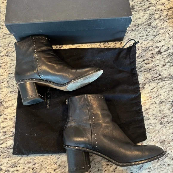 Rag and Bone Willow Leather Boot - Picture 4 of 8